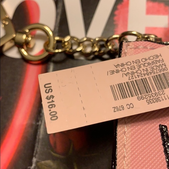Victoria Secrets Ballantyne heart  purse keychain - Picture 2 of 4